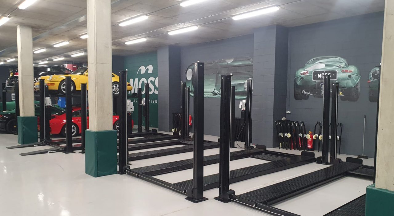 OptiPark H255 4 Post Parking Lift Optimal Parking Solutions